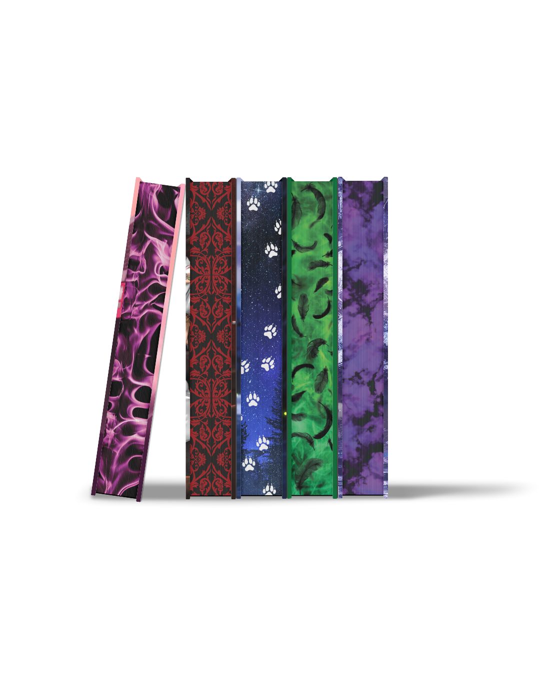 Custom Book Design | Book Edge Design | End papers | Custom Audiobook Covers