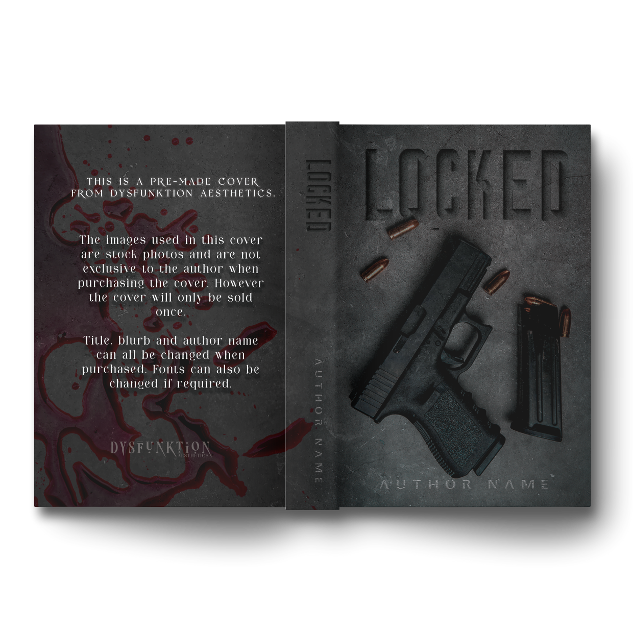 Premade Book Cover | Book Cover Design | Indie Romance Book Cover