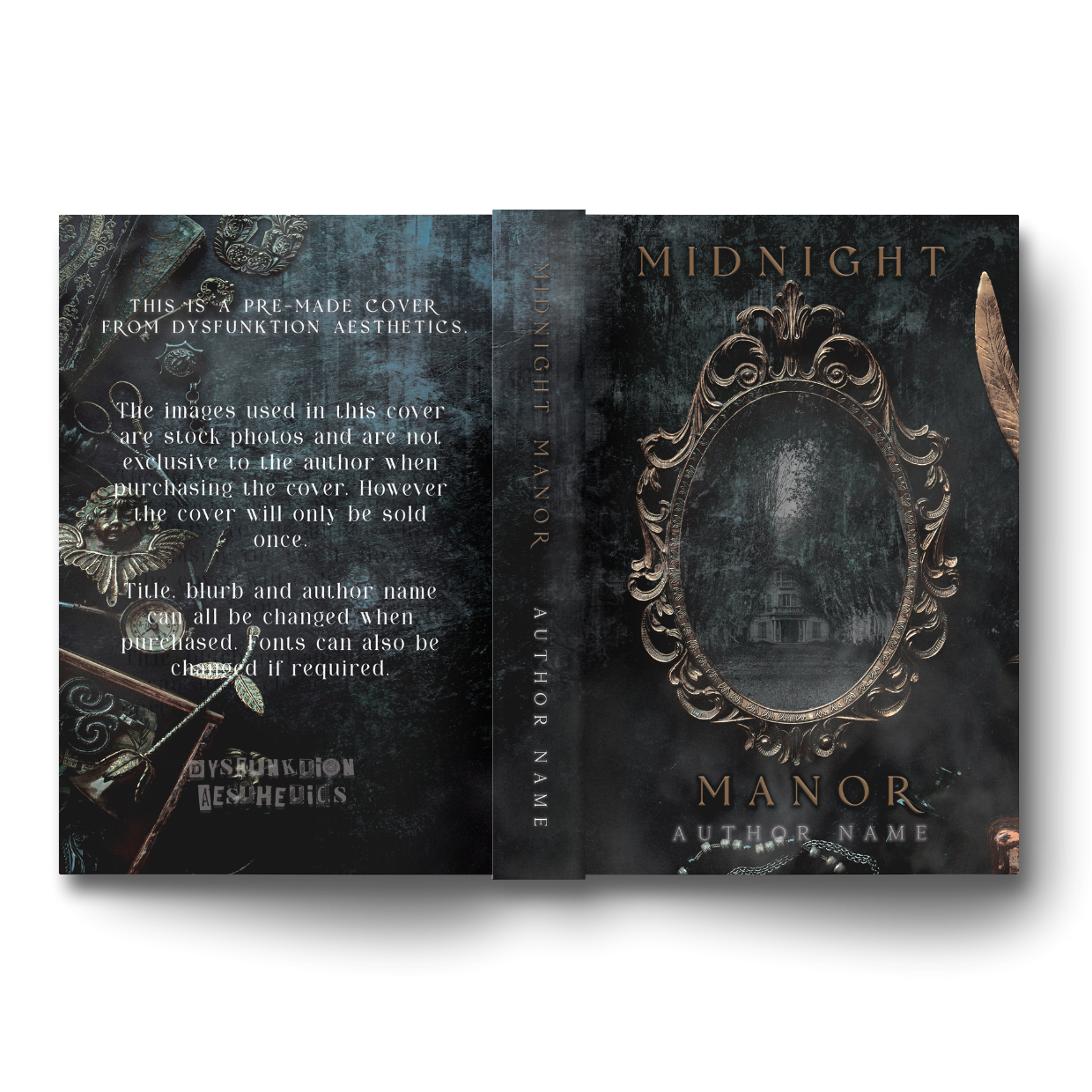 Premade Book Cover | Book Cover Design | Indie Romance Book Cover